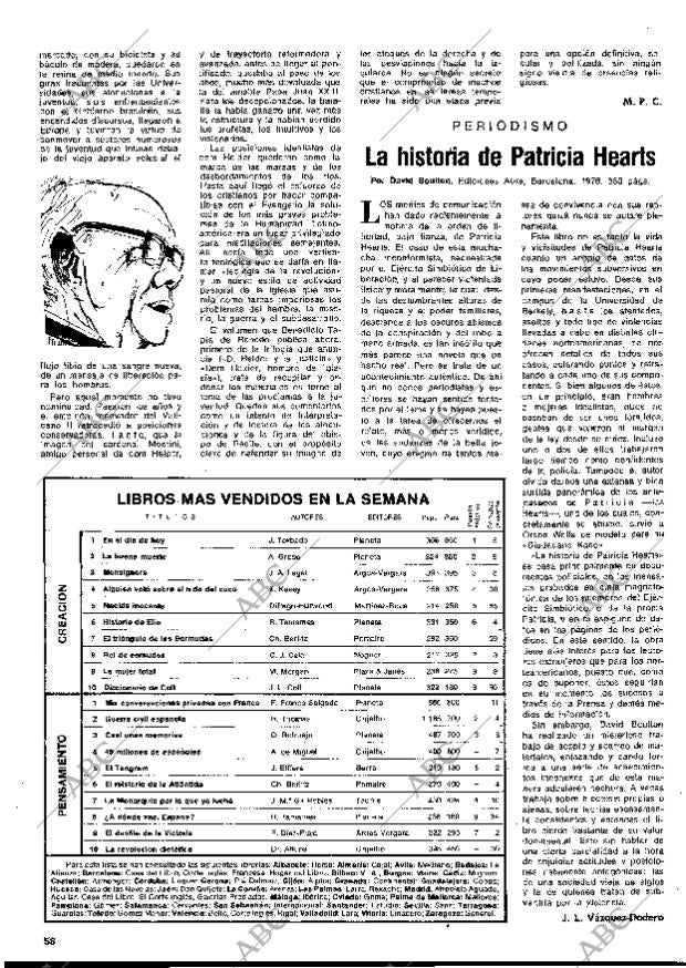 BLANCO Y NEGRO MADRID 01-01-1977 página 58