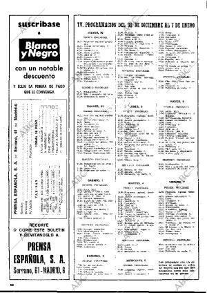 BLANCO Y NEGRO MADRID 01-01-1977 página 62