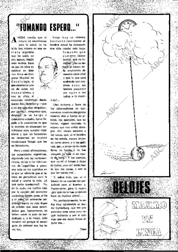 BLANCO Y NEGRO MADRID 01-01-1977 página 64
