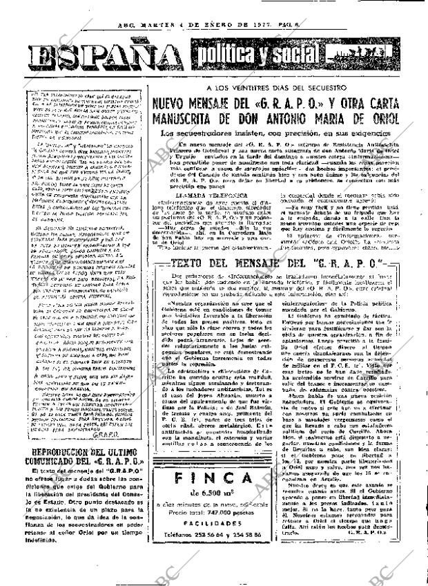 ABC MADRID 04-01-1977 página 18