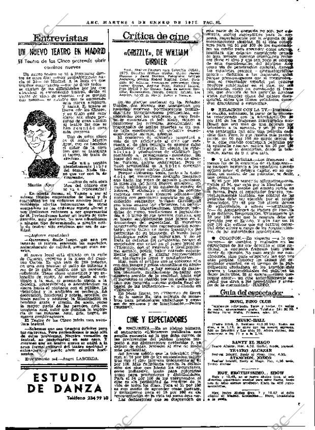 ABC MADRID 04-01-1977 página 73