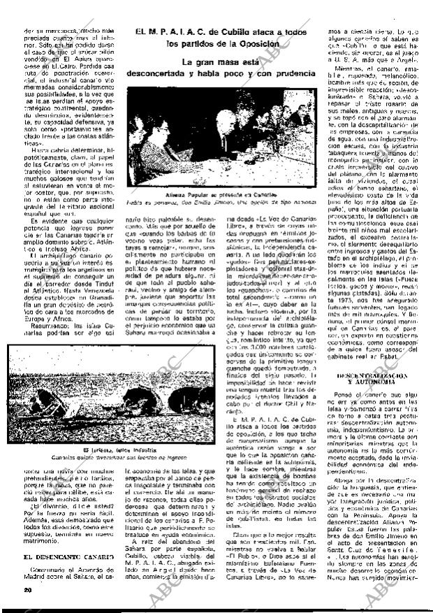 BLANCO Y NEGRO MADRID 08-01-1977 página 20
