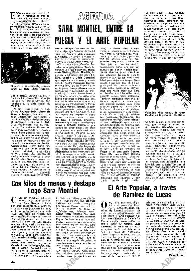 BLANCO Y NEGRO MADRID 08-01-1977 página 64