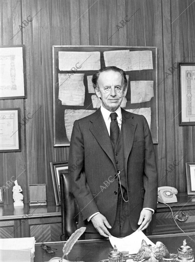 El abogado Antonio Hernández Gil Archivo ABC