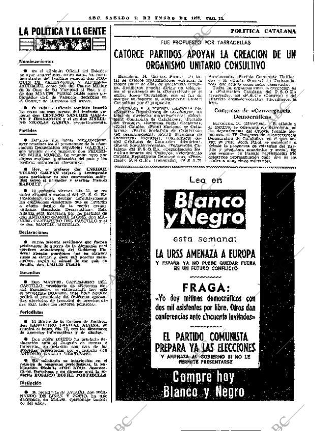 ABC MADRID 15-01-1977 página 25