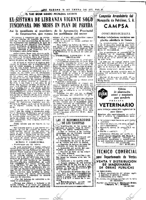 ABC MADRID 15-01-1977 página 42