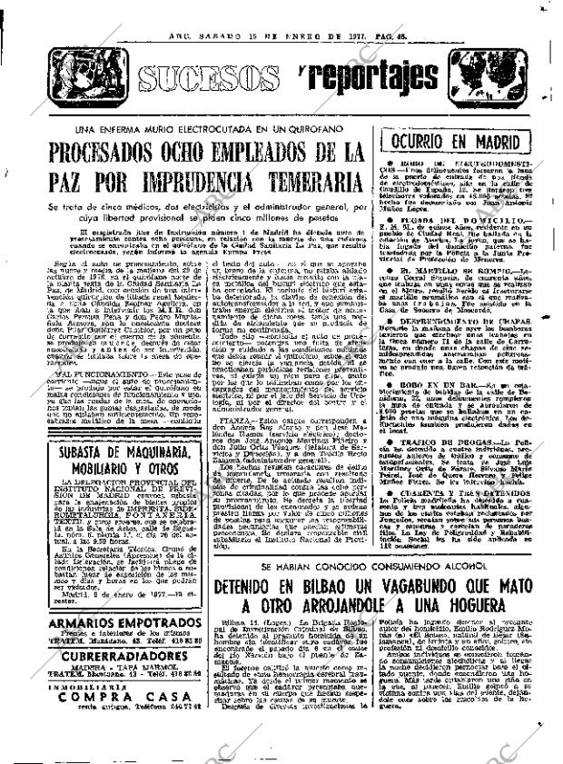 ABC MADRID 15-01-1977 página 57