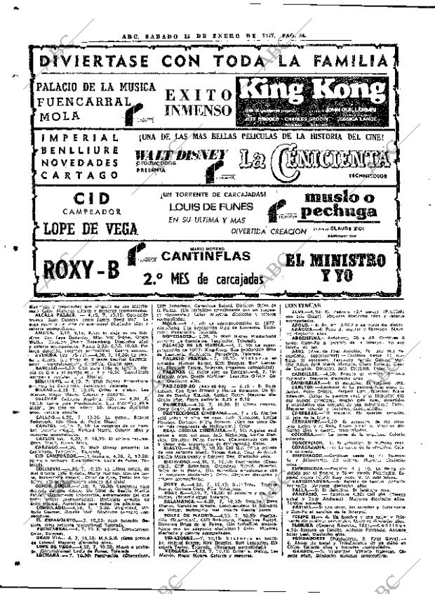 ABC MADRID 15-01-1977 página 66