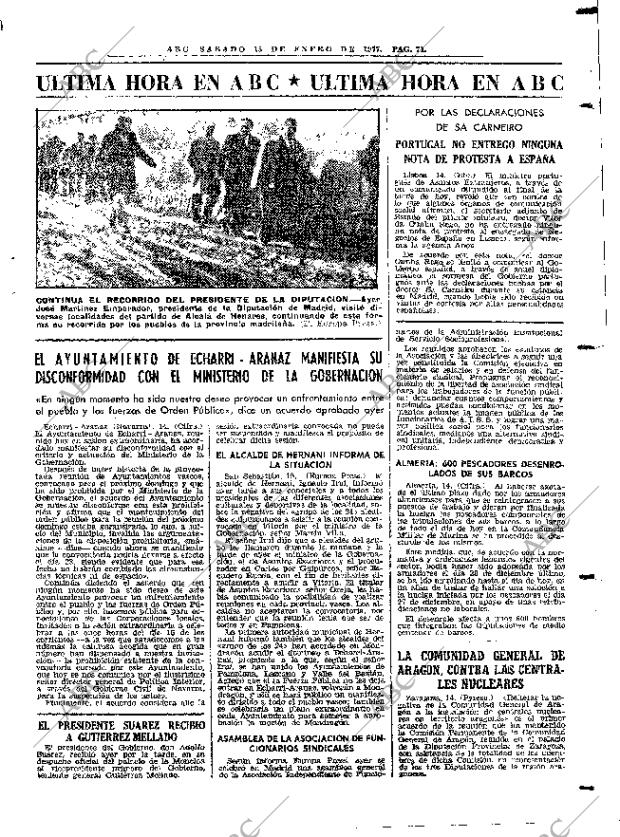 ABC MADRID 15-01-1977 página 83
