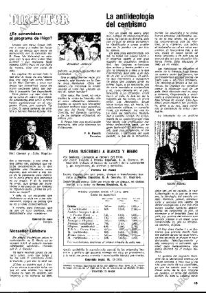 BLANCO Y NEGRO MADRID 15-01-1977 página 13