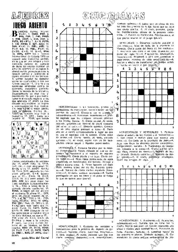 BLANCO Y NEGRO MADRID 15-01-1977 página 72