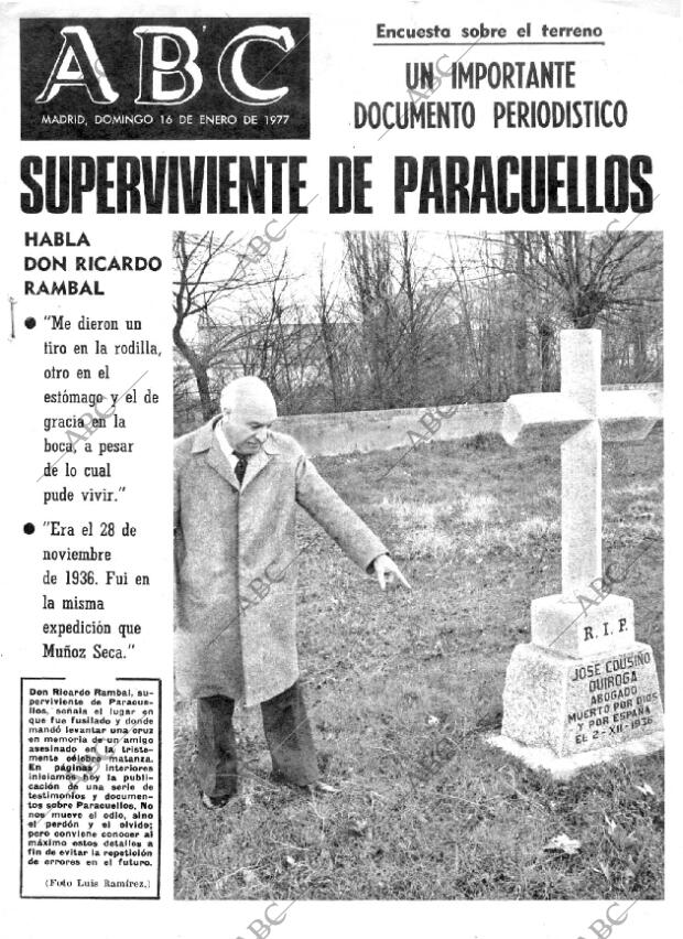 ABC MADRID 16-01-1977 página 1