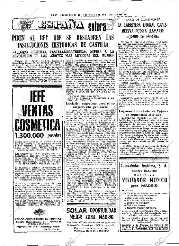 ABC MADRID 16-01-1977 página 28