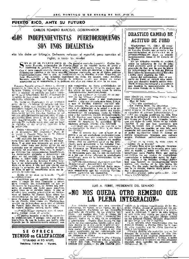 ABC MADRID 16-01-1977 página 34