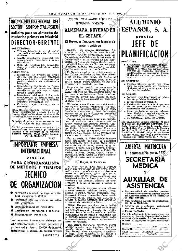 ABC MADRID 16-01-1977 página 66