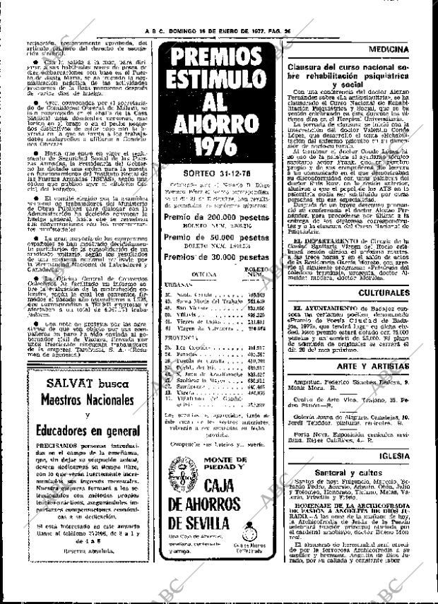 ABC SEVILLA 16-01-1977 página 34
