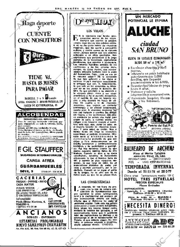 ABC MADRID 18-01-1977 página 17