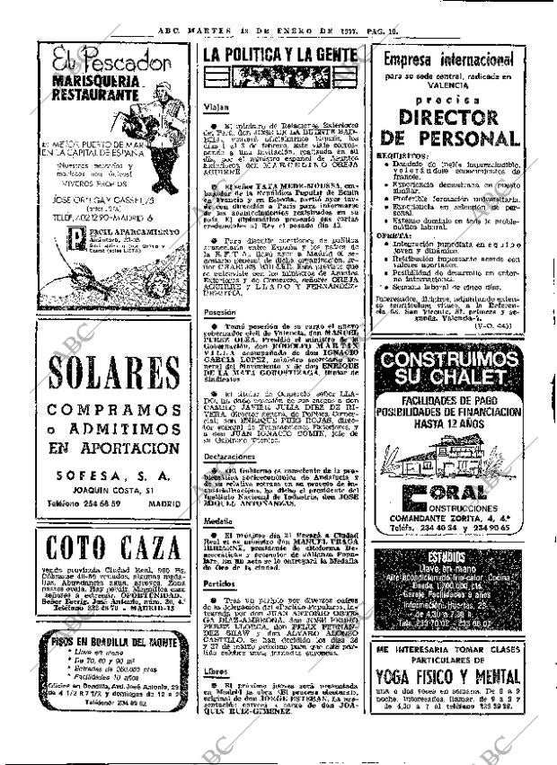 ABC MADRID 18-01-1977 página 22