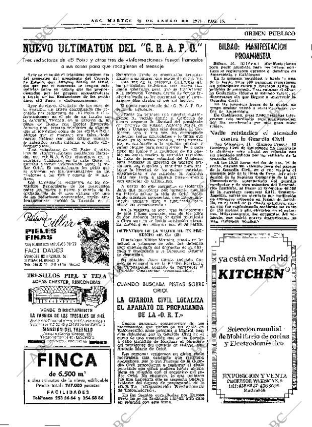 ABC MADRID 18-01-1977 página 27