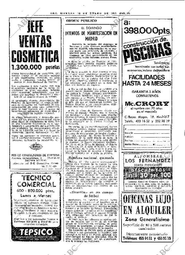 ABC MADRID 18-01-1977 página 28