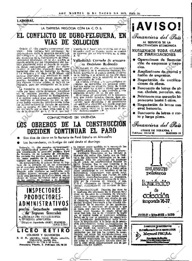 ABC MADRID 18-01-1977 página 31