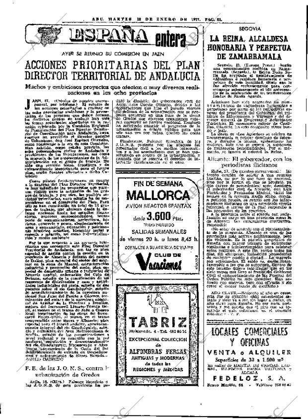 ABC MADRID 18-01-1977 página 33
