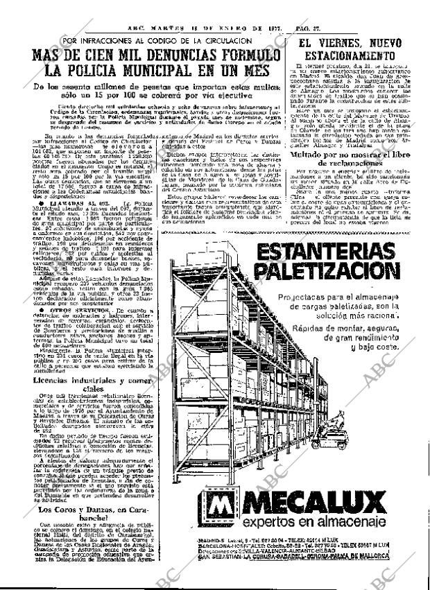 ABC MADRID 18-01-1977 página 49