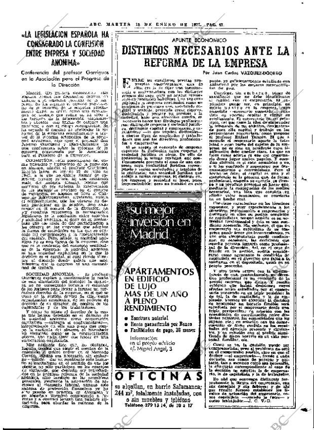 ABC MADRID 18-01-1977 página 59