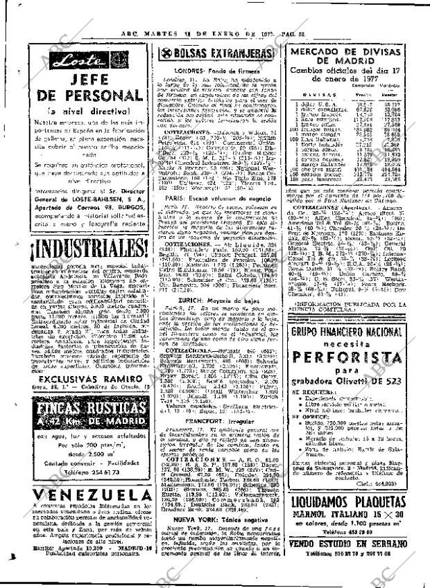 ABC MADRID 18-01-1977 página 62