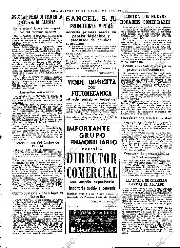 ABC MADRID 20-01-1977 página 43