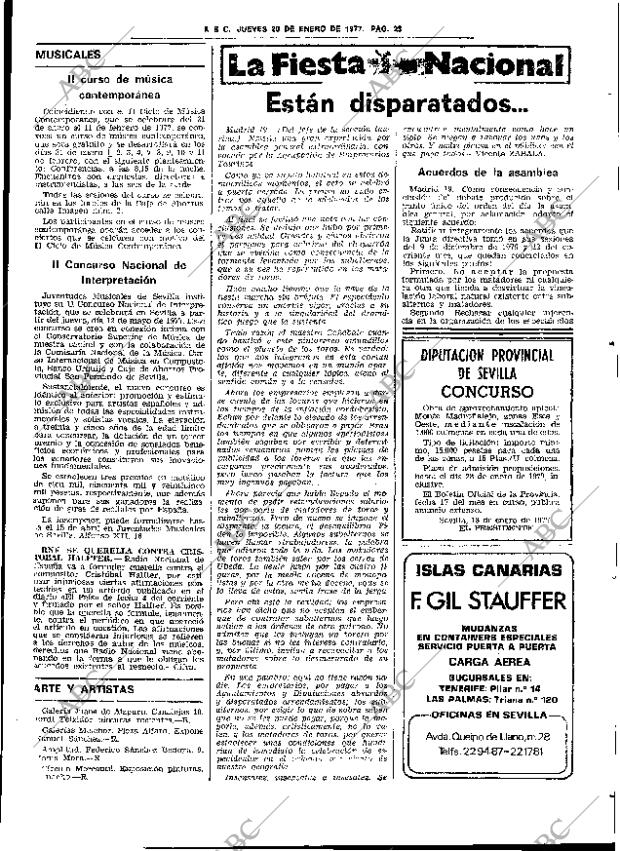 ABC SEVILLA 20-01-1977 página 31
