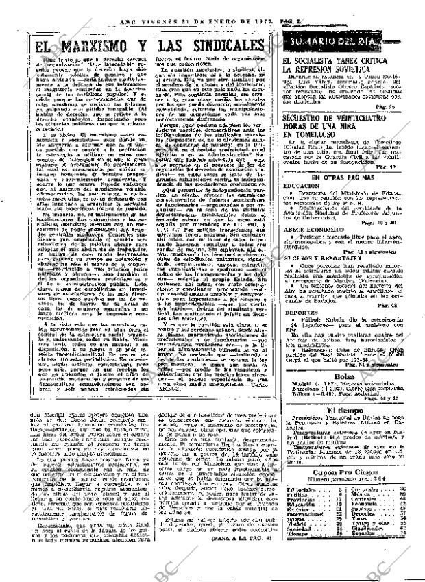 ABC MADRID 21-01-1977 página 11