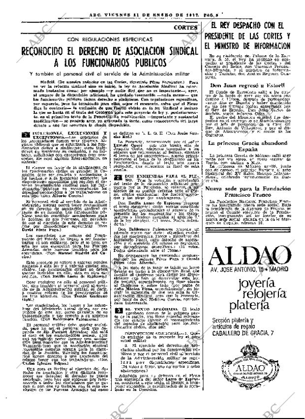 ABC MADRID 21-01-1977 página 17