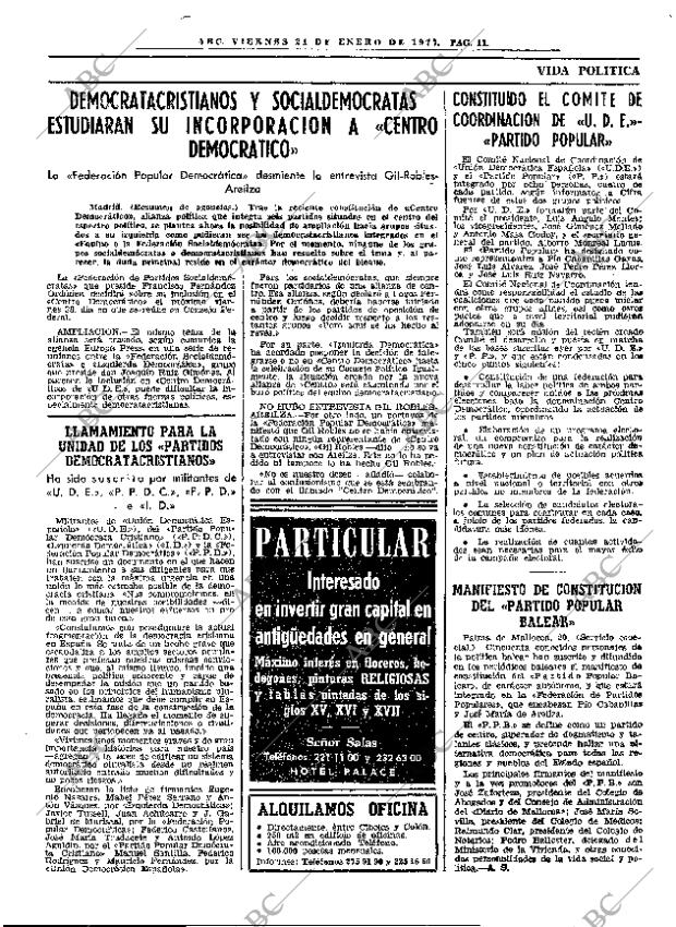 ABC MADRID 21-01-1977 página 19