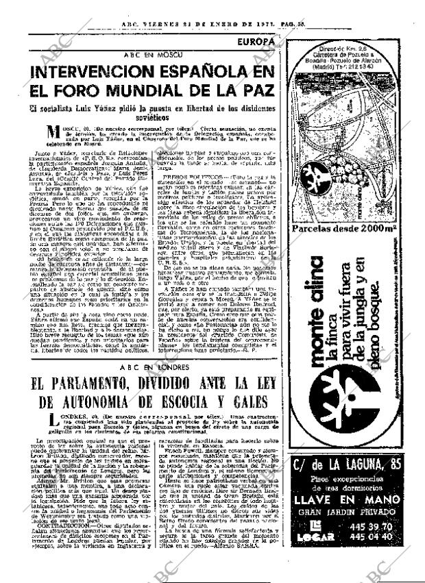 ABC MADRID 21-01-1977 página 33