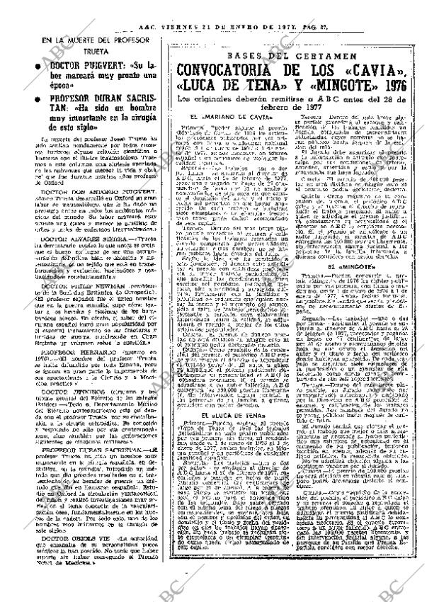 ABC MADRID 21-01-1977 página 45