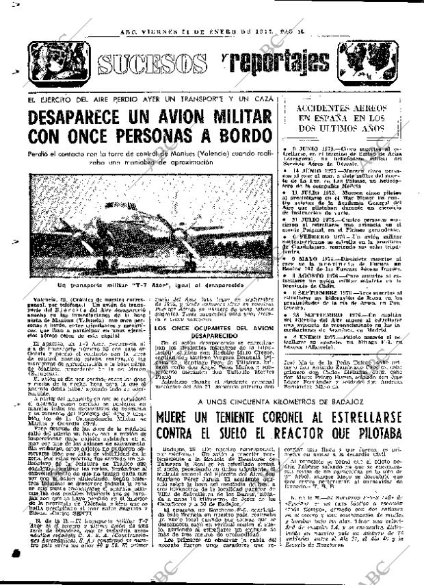 ABC MADRID 21-01-1977 página 56
