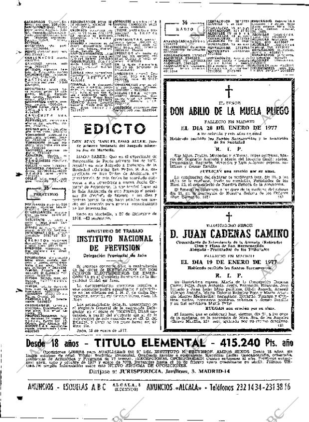 ABC MADRID 21-01-1977 página 82