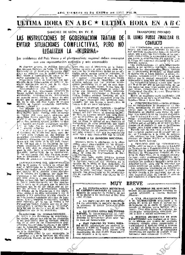 ABC MADRID 21-01-1977 página 88