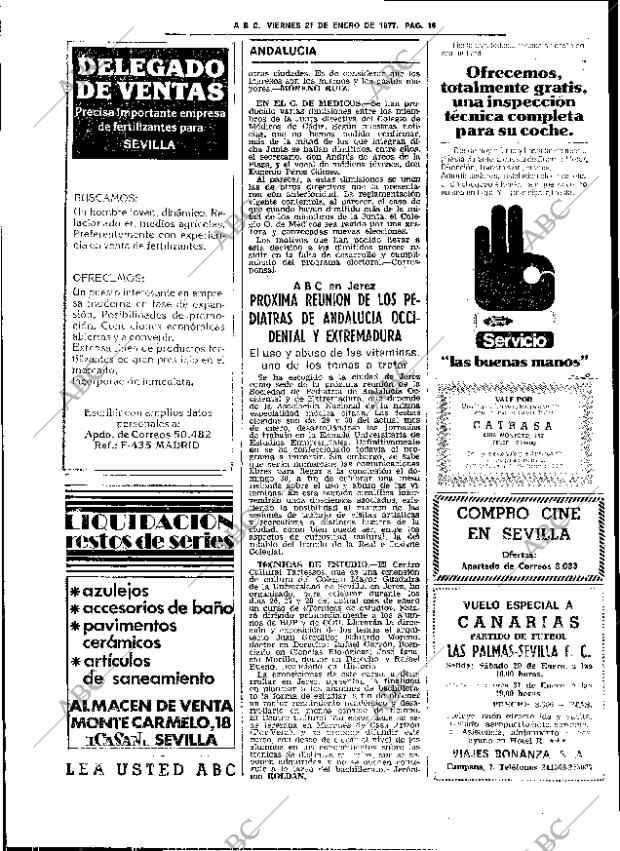 ABC SEVILLA 21-01-1977 página 24