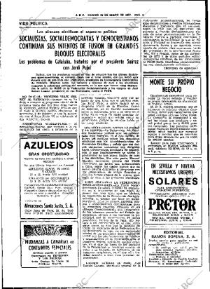 ABC SEVILLA 22-01-1977 página 18