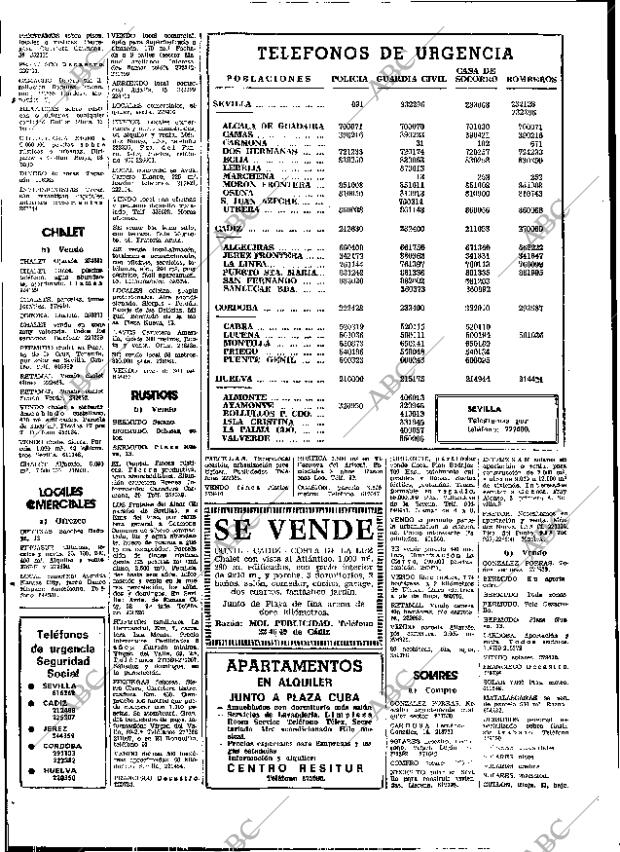 ABC SEVILLA 22-01-1977 página 52