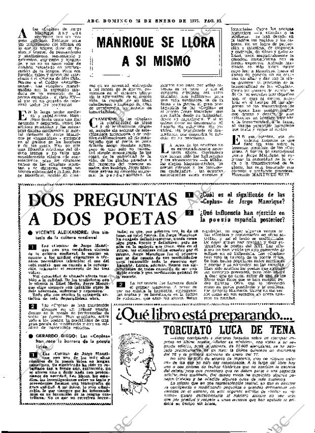 ABC MADRID 23-01-1977 página 45