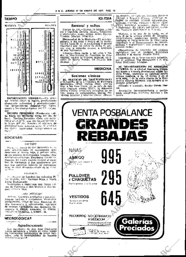 ABC SEVILLA 27-01-1977 página 27