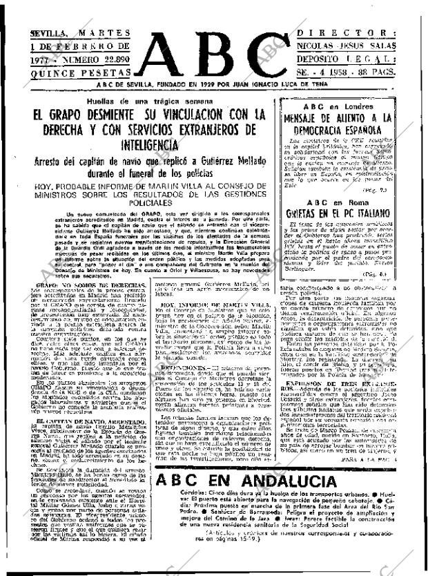 ABC SEVILLA 01-02-1977 página 31