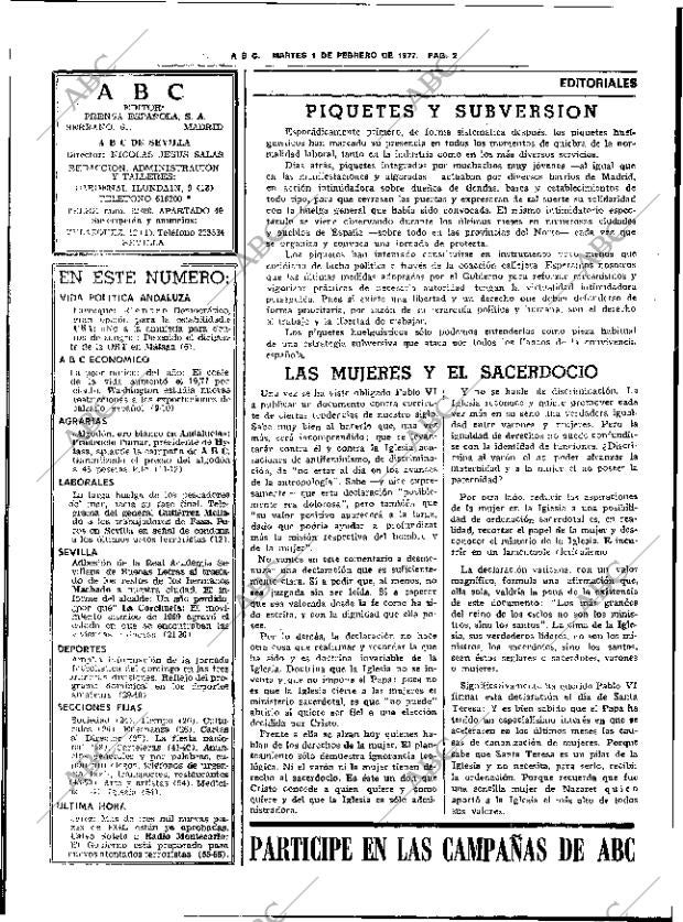 ABC SEVILLA 01-02-1977 página 32