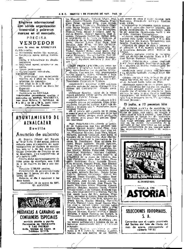 ABC SEVILLA 01-02-1977 página 42