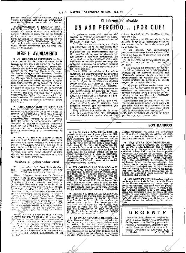 ABC SEVILLA 01-02-1977 página 52
