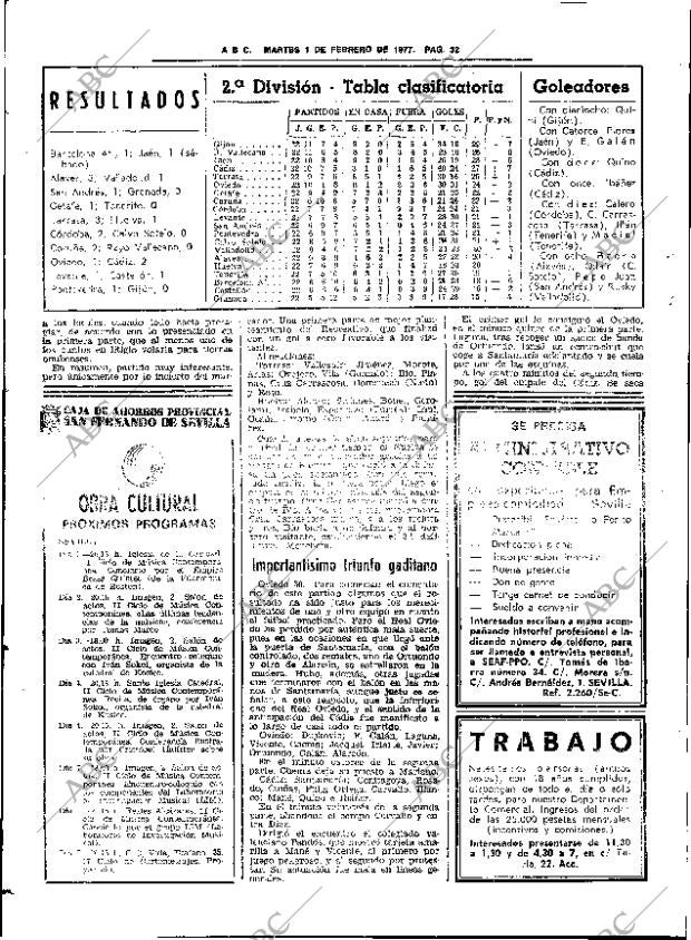 ABC SEVILLA 01-02-1977 página 62