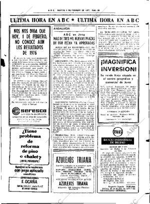 ABC SEVILLA 01-02-1977 página 85